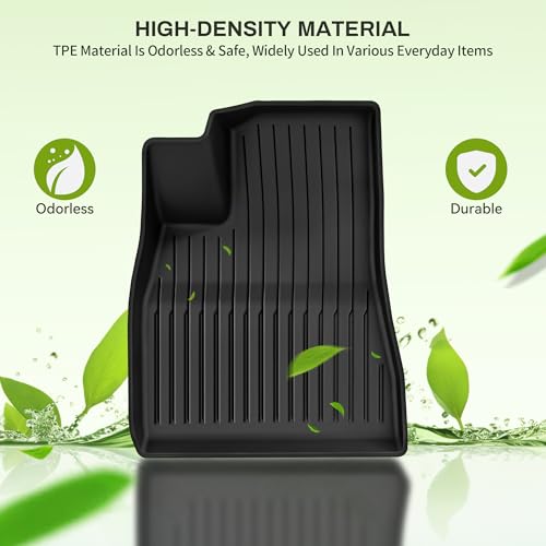 Floor Mats Fit for 2024 2025 2026 Tesla Model 3 Highland 6PCS