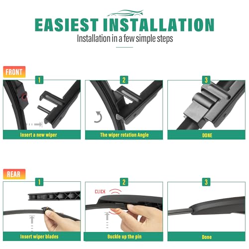 Windshield Wiper Blades Replacement for 2011