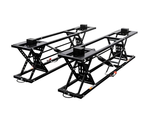 7000 LBS Portable Car Lift with Extension Plates for Garage Use