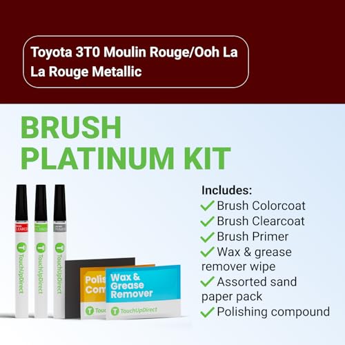 Car Paint Touch Up Brush Kit