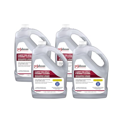 Carpet Pre Spray and Bonnet Cleaner 1 Gallon (128 Fl Oz)