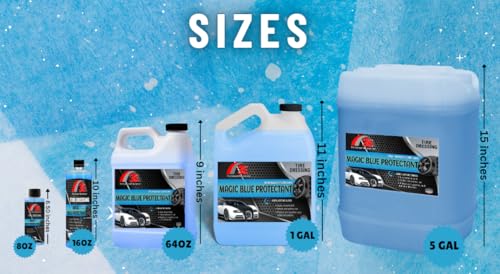 Magic Blue Tire Shine