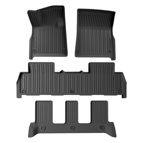 All Weather Floor Mats Compatible with Rivian R1S 2025 2026 Anti