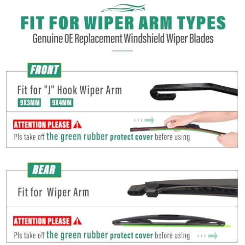 Windshield Wiper Blades Replacement for Tahoe Suburban 09