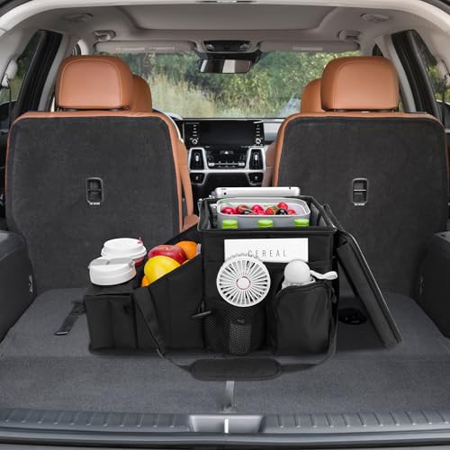 Car Front Seat Organizer with Cup Holder