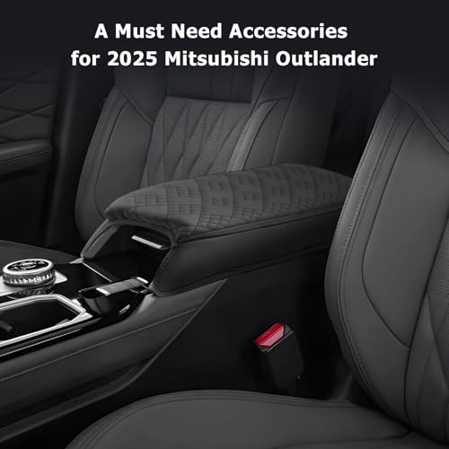 Center Console Cover Compatible with 2025 2026 Mitsubishi Outlander ES