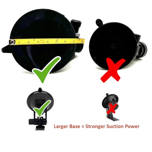 Car Truck Windshield Super Suction Cup Mount for Radenso XP and SP Radar Detector