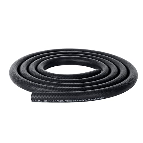 Rubber Fuel Hose Line Push Lock 1 (5 Foot)