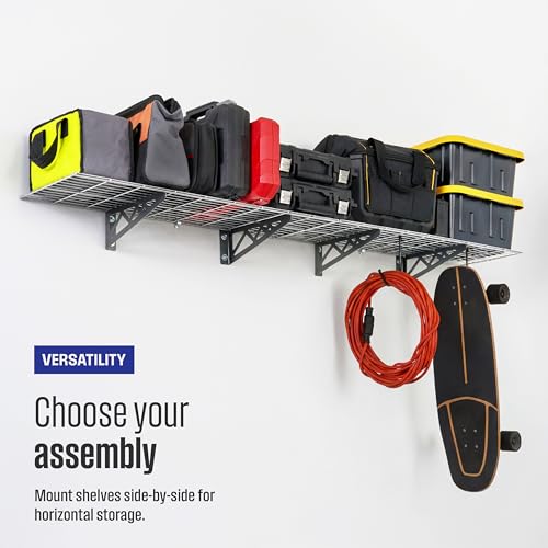 Steel Garage Wall Shelves 2 (2 Count)