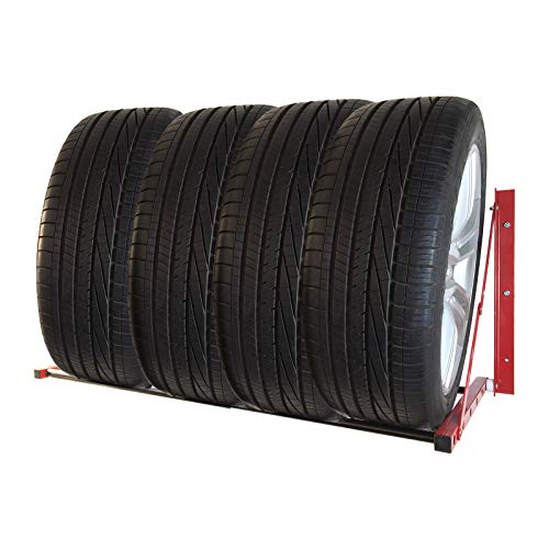 Folding Tire Wheel Rack Wall Mount Multi (4 Count)