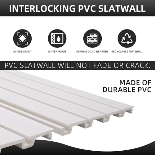 Slat Wall Paneling Garage Wall Organizer