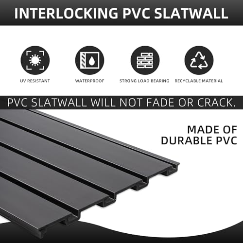 Slat Wall Paneling Garage Wall Organizer
