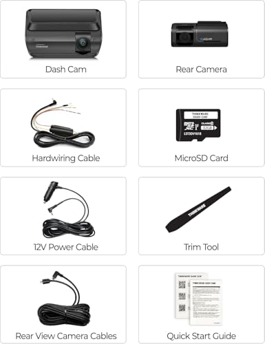ARC700 Dash Cam 4K Front and 2K Rear