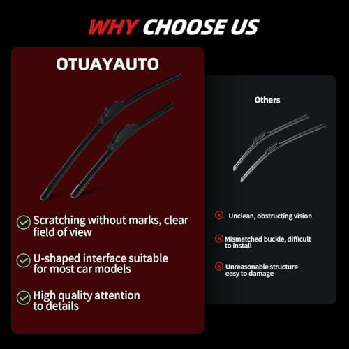 Windshield Wiper Blades Replacement for Mazda CX (3 Count)