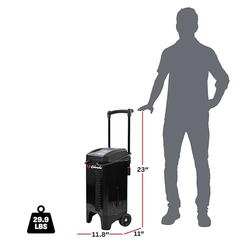 Wheeled 6A Car Battery Charger & Maintainer