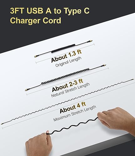 USB C Cable Fast Charging (2 3 feet units)