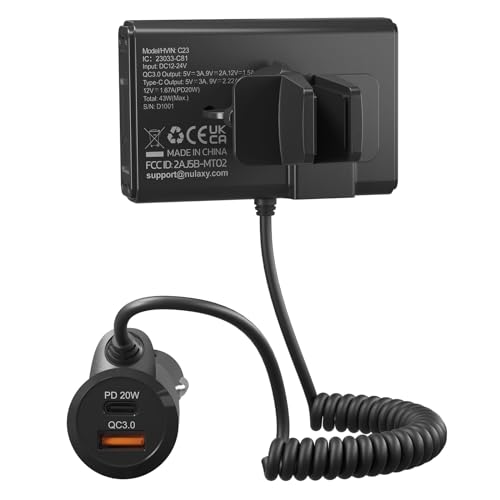 Bluetooth 5.3 Car Adapter with Air Vent Installation & DSP Noise Cancellation