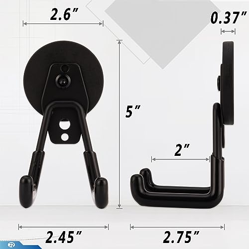 2 Pcs Magnetic Hook Heavy Duty (2 Count)