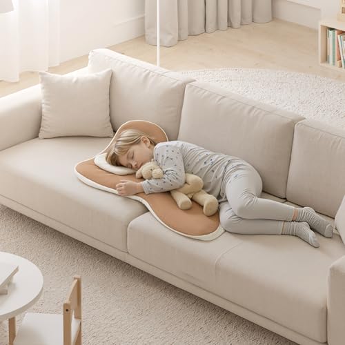 2 in1 Truck Seat Cushion and Lumbar Support Pillow Memory Foam Car Seat Cushion with Adjustable Strap for Truck Driver Long Drives