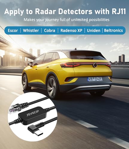 Type C to RJ11 Radar Cable for Escort