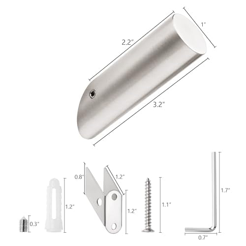 Towel Hooks Brushed Nickel SUS 304