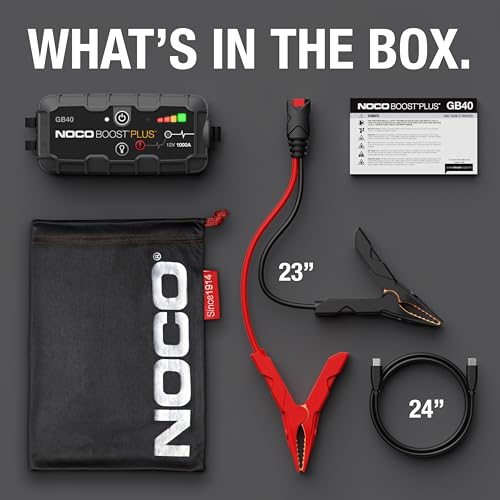 Boost GB40 12V 1000A UltraSafe Portable Lithium Jump Starter