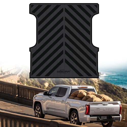 Heavy Duty Rubber Bed Mat for Toyota Tundra 5.5 ft Bed Liner