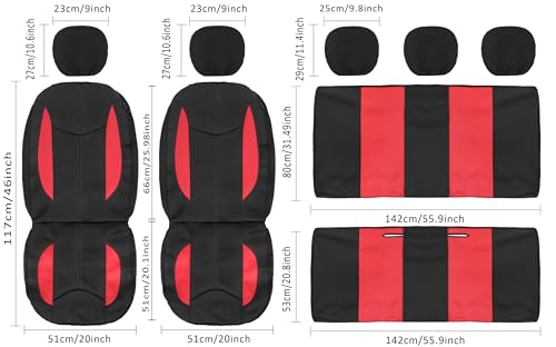 Waterproof Car Seat Cover Full Seats