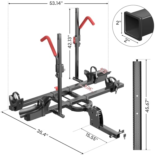 Hitch 2 EBike Rack with Ramp