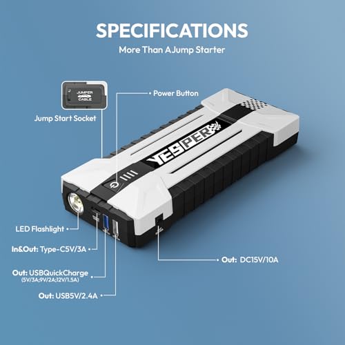Battery Jump Starter Portable