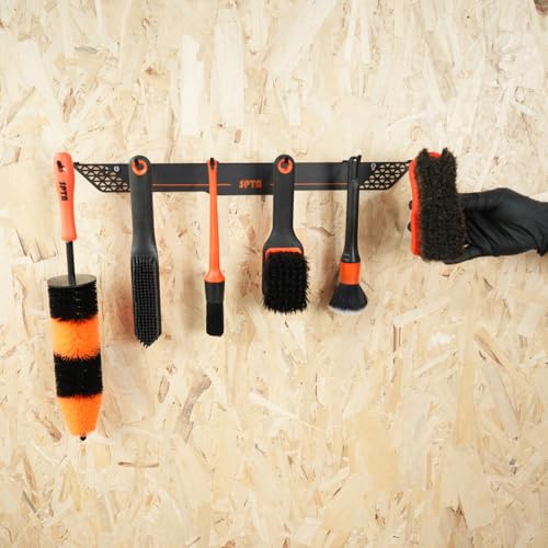 Detailing Brush Towels Hanger Detailing Brush Holder 6 Organizer Hooks Wall