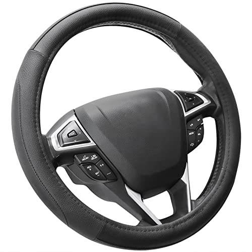 Car Steering Wheel Cover for F150 Tundra Range Rover 15.5"