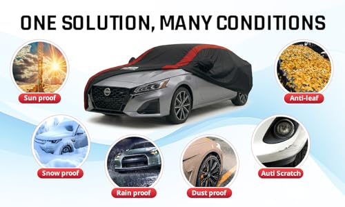 Altima Car Cover Waterproof Custom Fit for Nissan Altima 2002