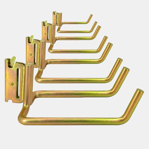 4-Pack E-Track Shovel Hangers, 5.5-Inch Deep x 4-Inch Wide (4 Count)