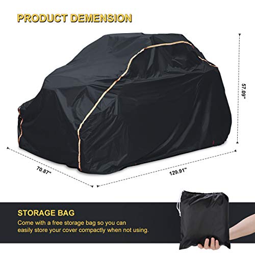 PRO XP Cover X3 Heavy Duty UTV Cover 2 Seater Large Size Compatible with Can