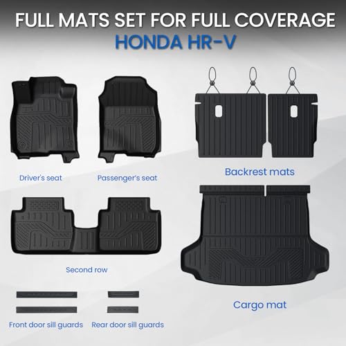 Floor Mats for Honda HRV 2023