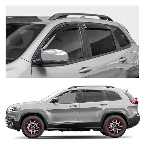Window Deflectors Smoke Tinted In (4 Count)