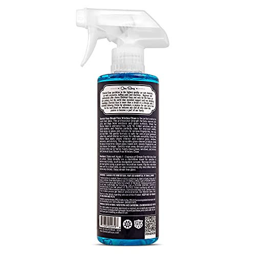 Streak Free Glass & Window Cleaner for Tinted Windows (16 Fl Oz)
