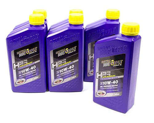 36140-6PK HPS 10W-40 Synthetic Motor Oil with Synerlec Additive Technology - 1 Quart, (Case of 6) (192 Fl Oz)