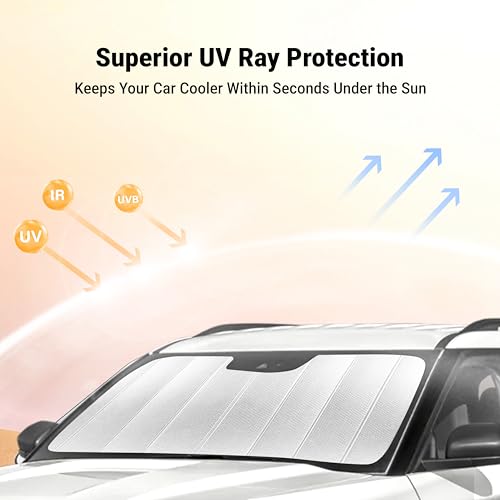 Foldable Sun Shade Fit for Kia Telluride 2020