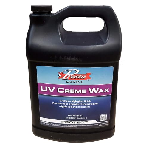 166101 UV Crème Wax for Fiberglass (128 Fl Oz)