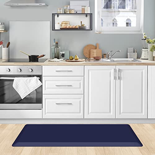Kitchen Mat Cushioned Anti Fatigue Kitchen Rug 0.8inch Waterproof Non Slip Kitchen Rugs and Mats Standing Desk Mat Comfort Floor Mats for Kitchen Sink Office