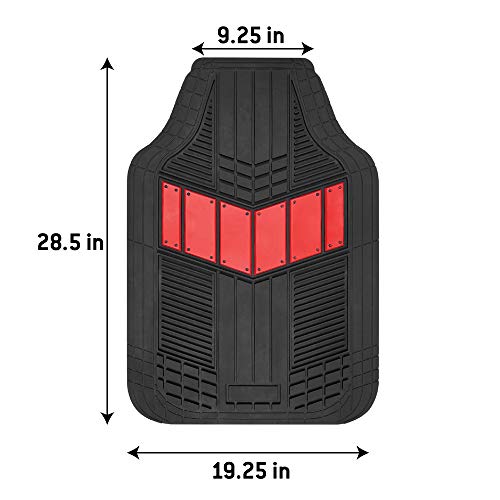 Rubber Car Floor Mats All Weather Waterproof 4