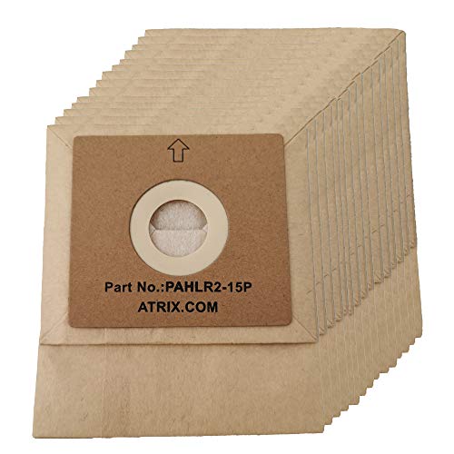 PAHLR2 15P Paper Filter Bags for Atrix Lil Red Vacuum (15 Count)