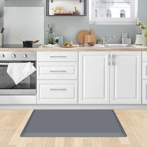 0.8" Thick Kitchen Mat Cushioned Anti Fatigue Rug Comfort Floor Mats