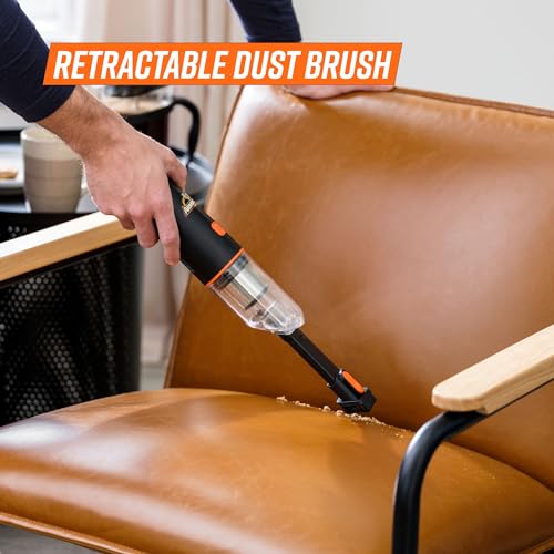 AA07V2 0901 Cordless Car Vacuum Handheld Mini Vacuum Cleaner for Car Interior Home