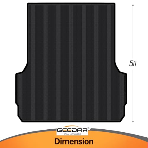 Heavy Duty Rubber Bed Mat for Chevy Colorado