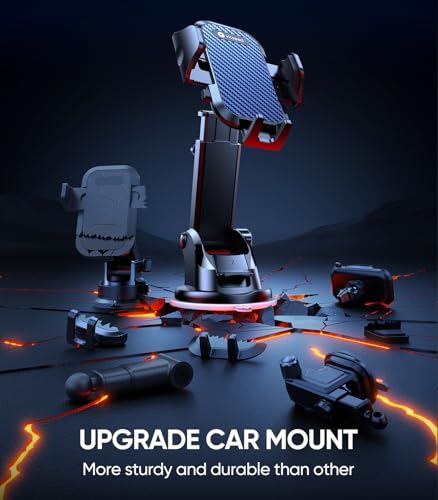 Stable Car Phone Holder [Upgraded Strongest Suction