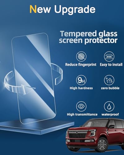 2 Pack Screen Protector for Nissan Armada 2025 (2 Count)