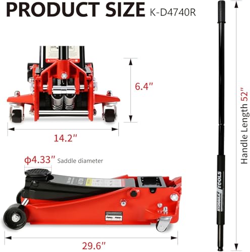 4 Ton Low Profile Floor Jack
